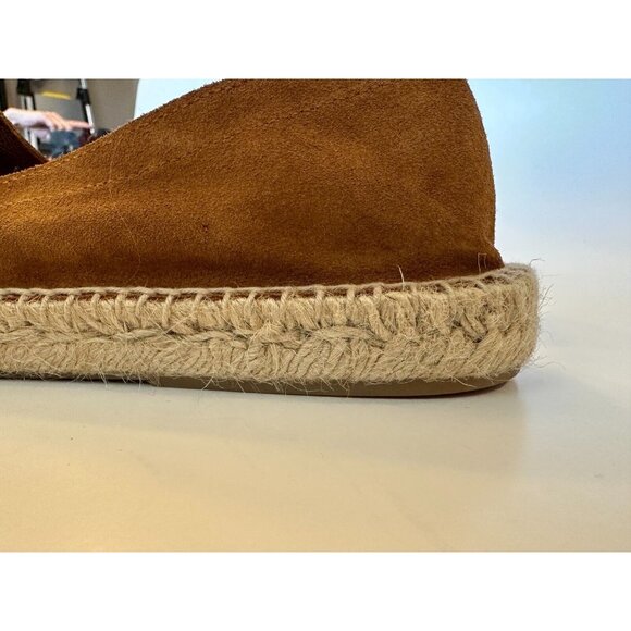 Saks 5Th Avenue Zappatos Slip On Shoe Womens Brown Suede‎ Size 8.0 - Picture 4 of 10